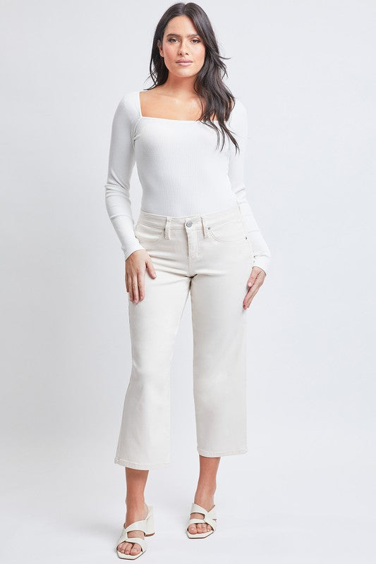 YMI Cropped Wide Leg