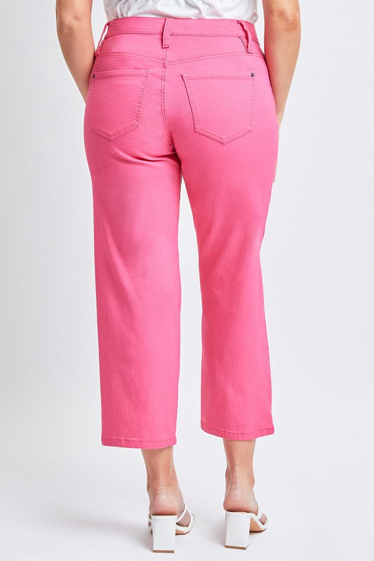 YMI Cropped Wide Leg