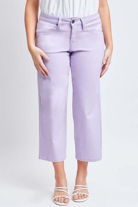 YMI Cropped Wide Leg