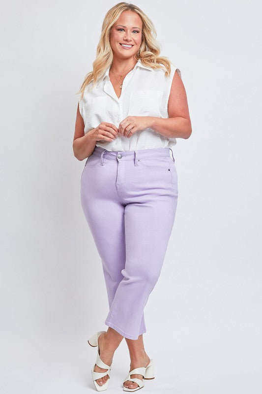 YMI Cropped Wide Leg