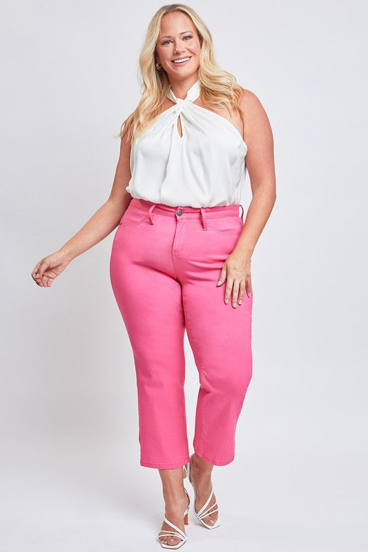 YMI Cropped Wide Leg