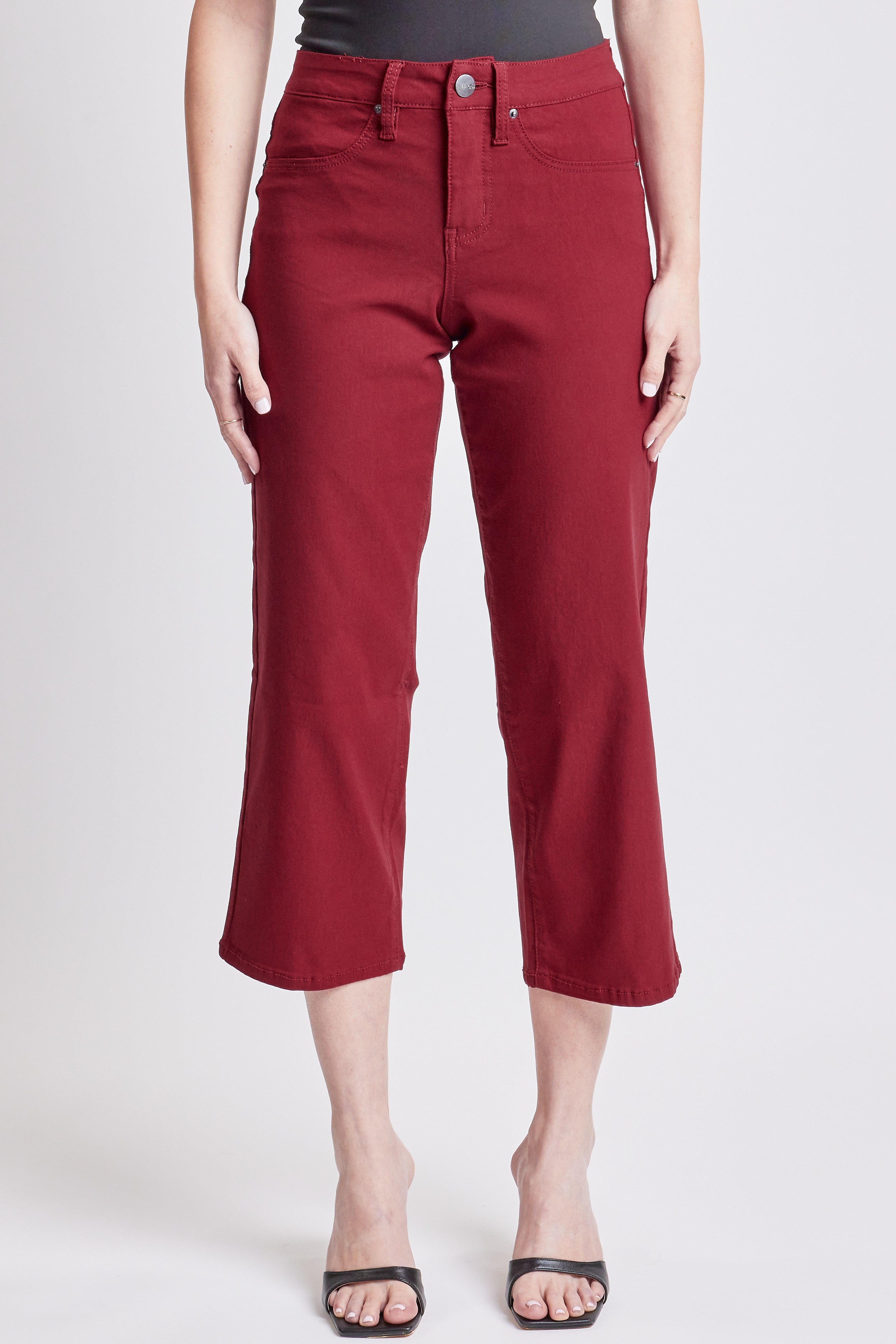 YMI Cropped Wide Leg