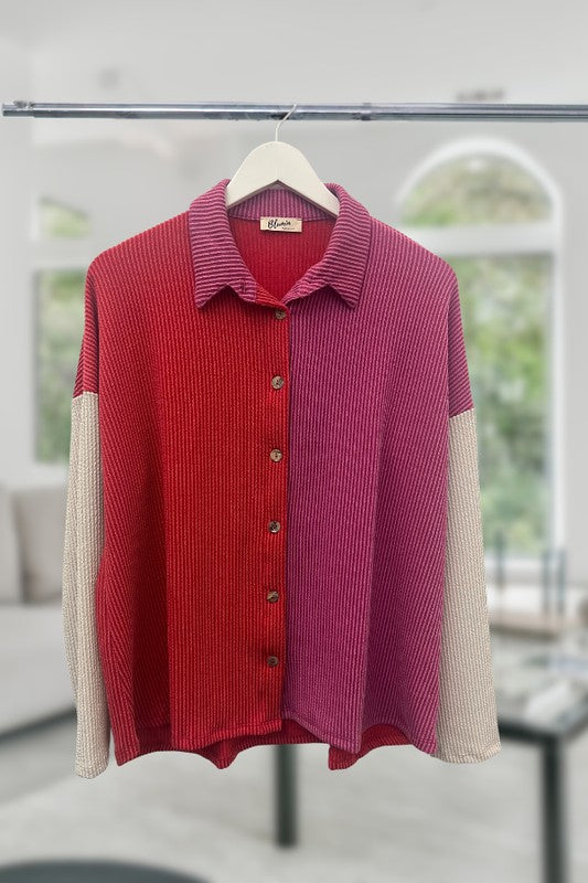 Button Down Shacket