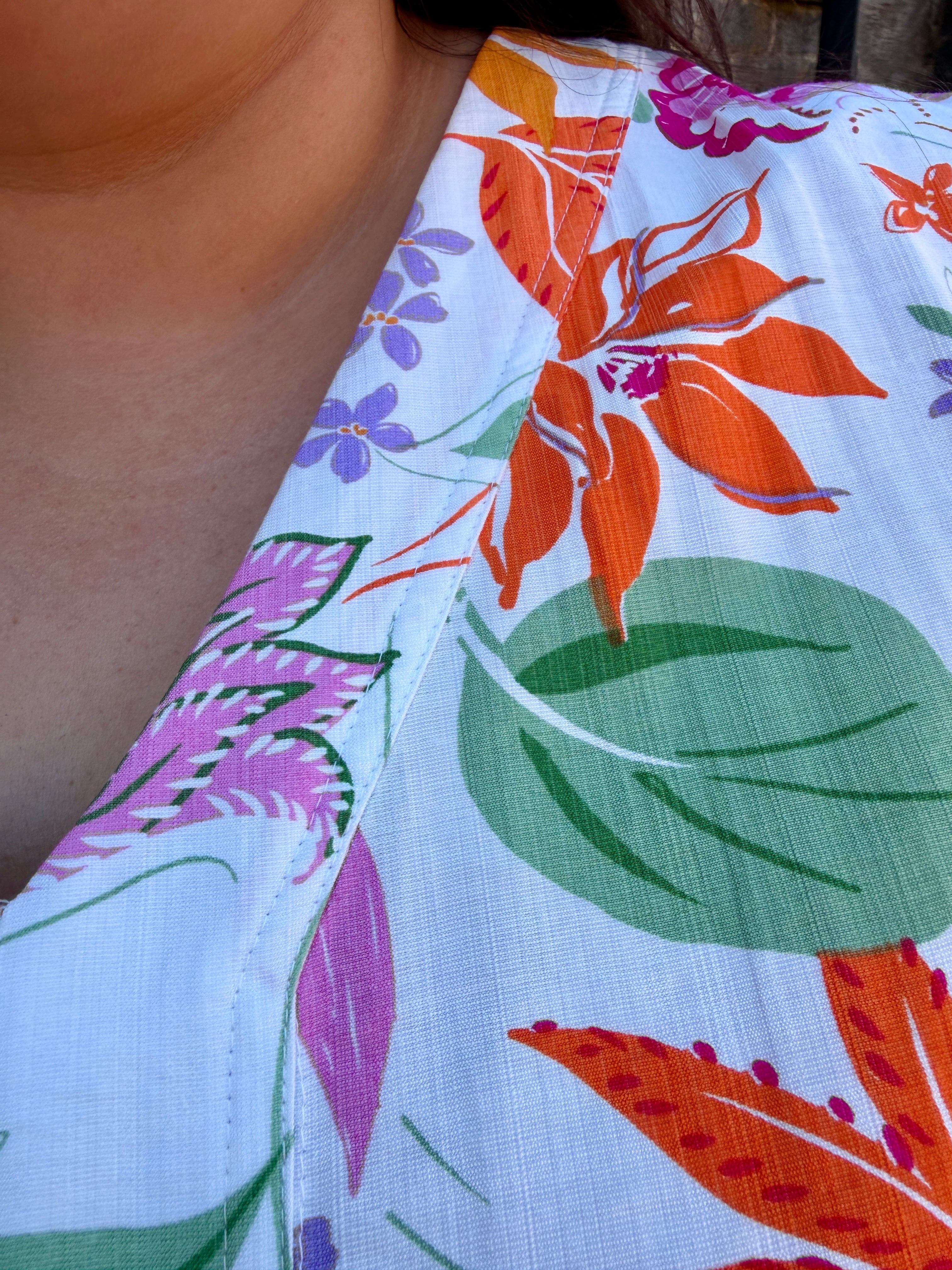 Floral Peplum Blouse
