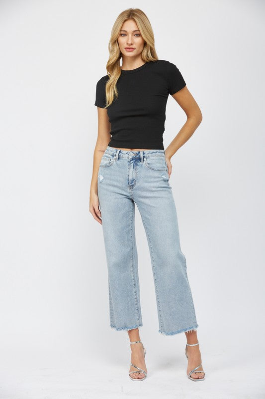 Mica Cropped Jeans