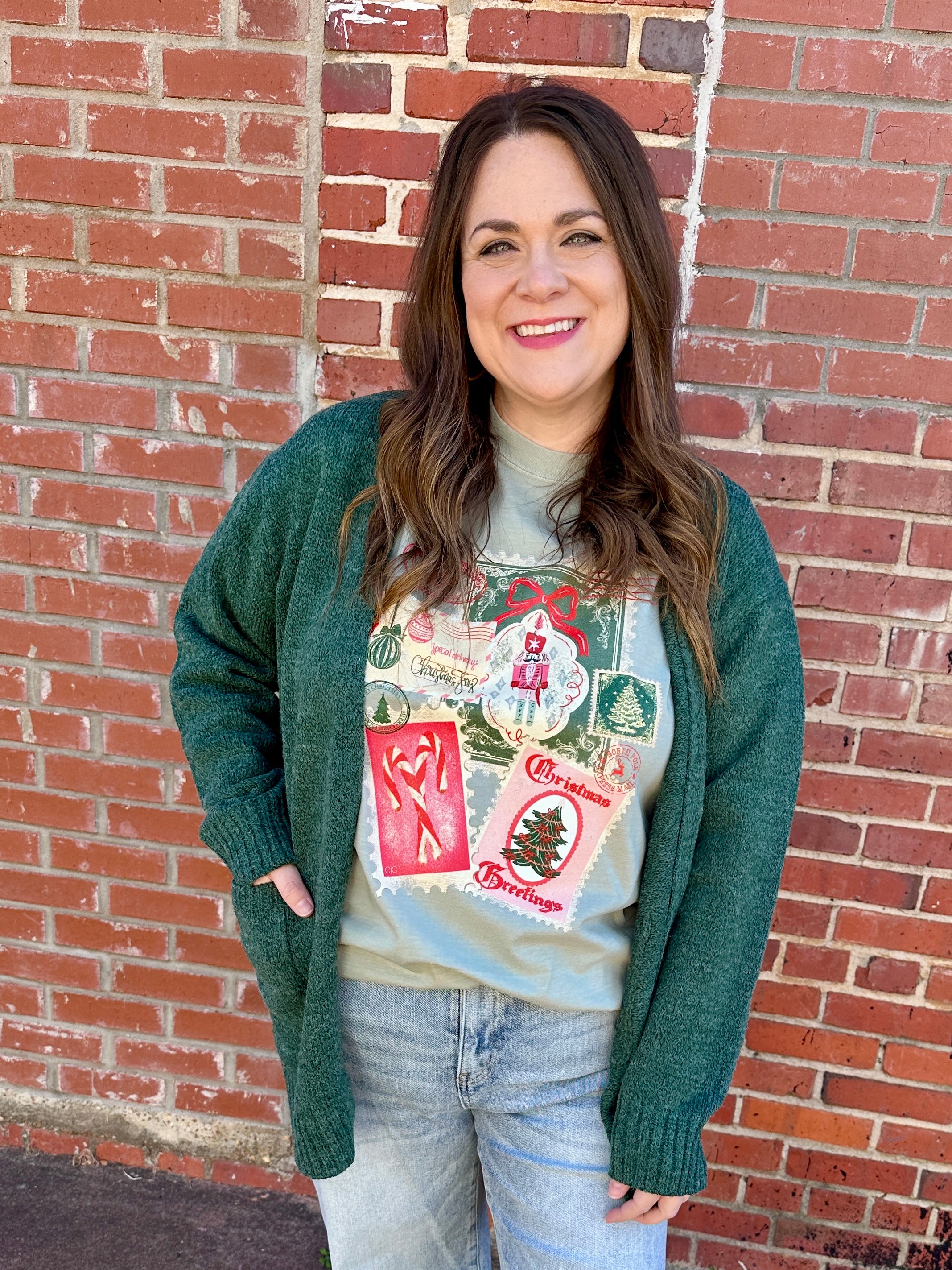 Christmas Post Card Tee