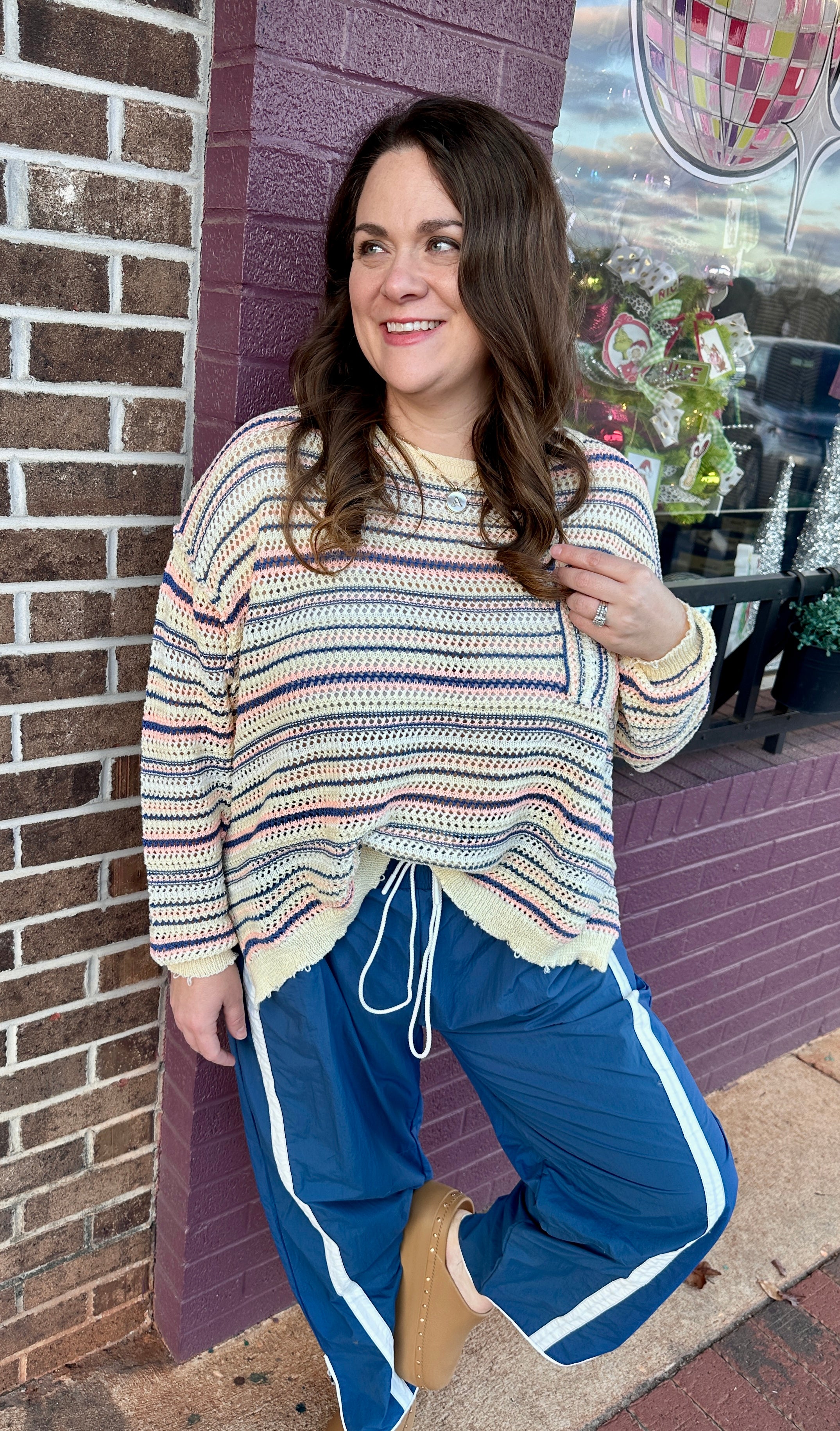 Multi Color Knit Sweater