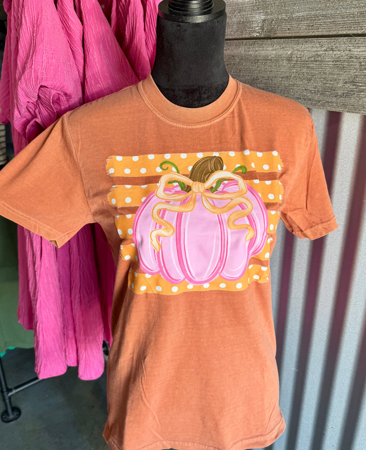 Pink Pumpkin Tee