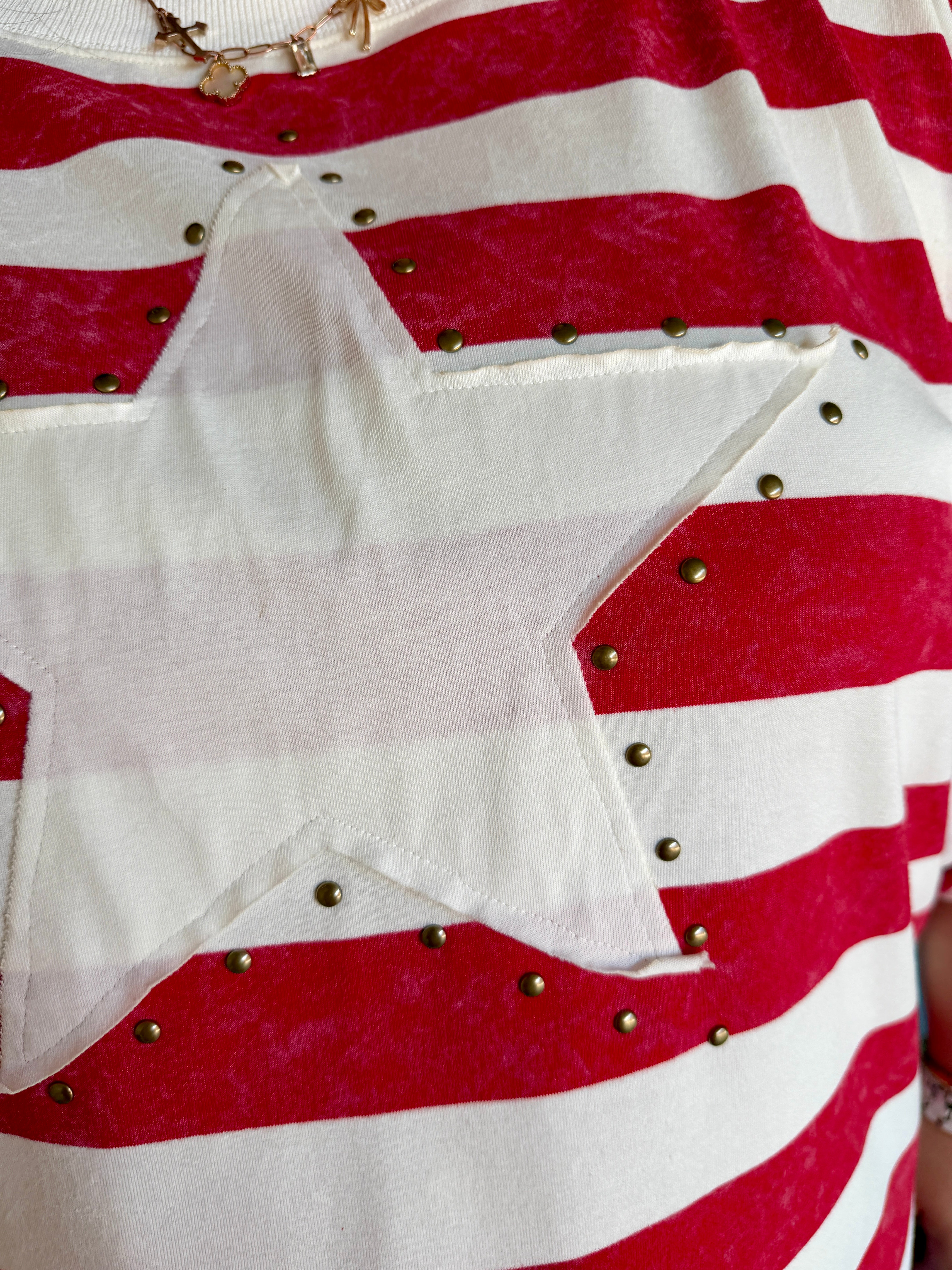 Star Striped Blouse