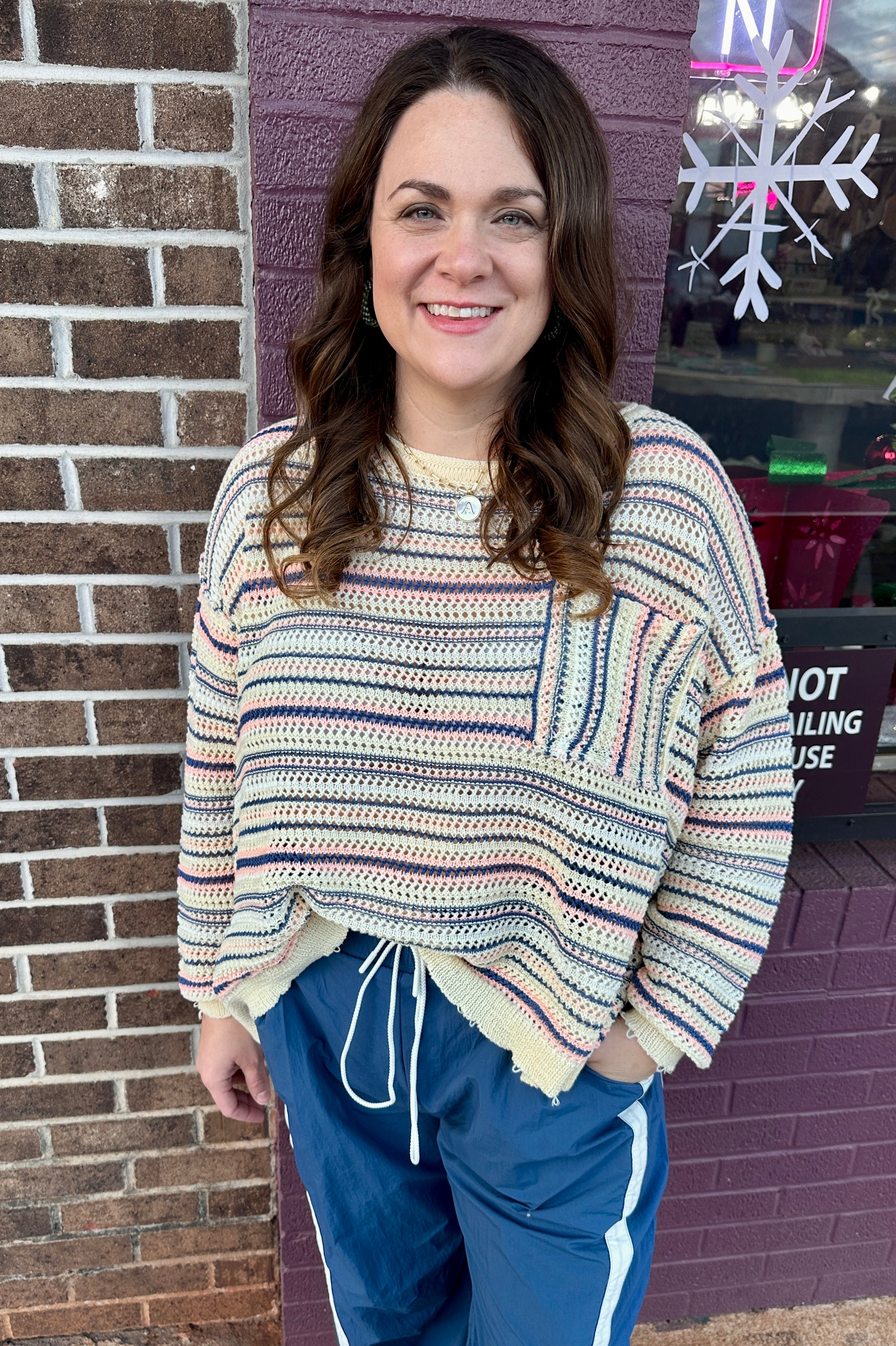 Multi Color Knit Sweater