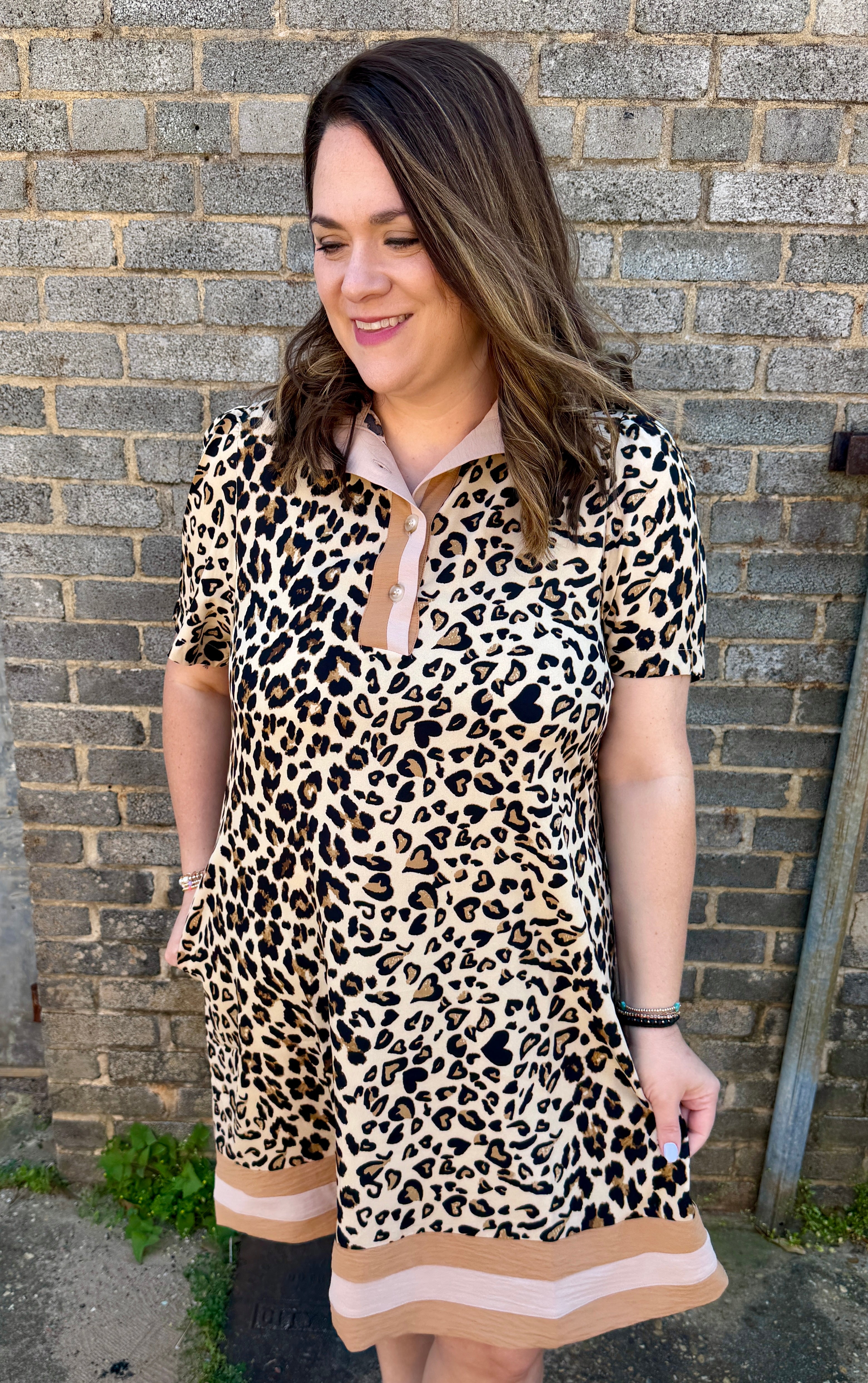 Leopard Shift Dress