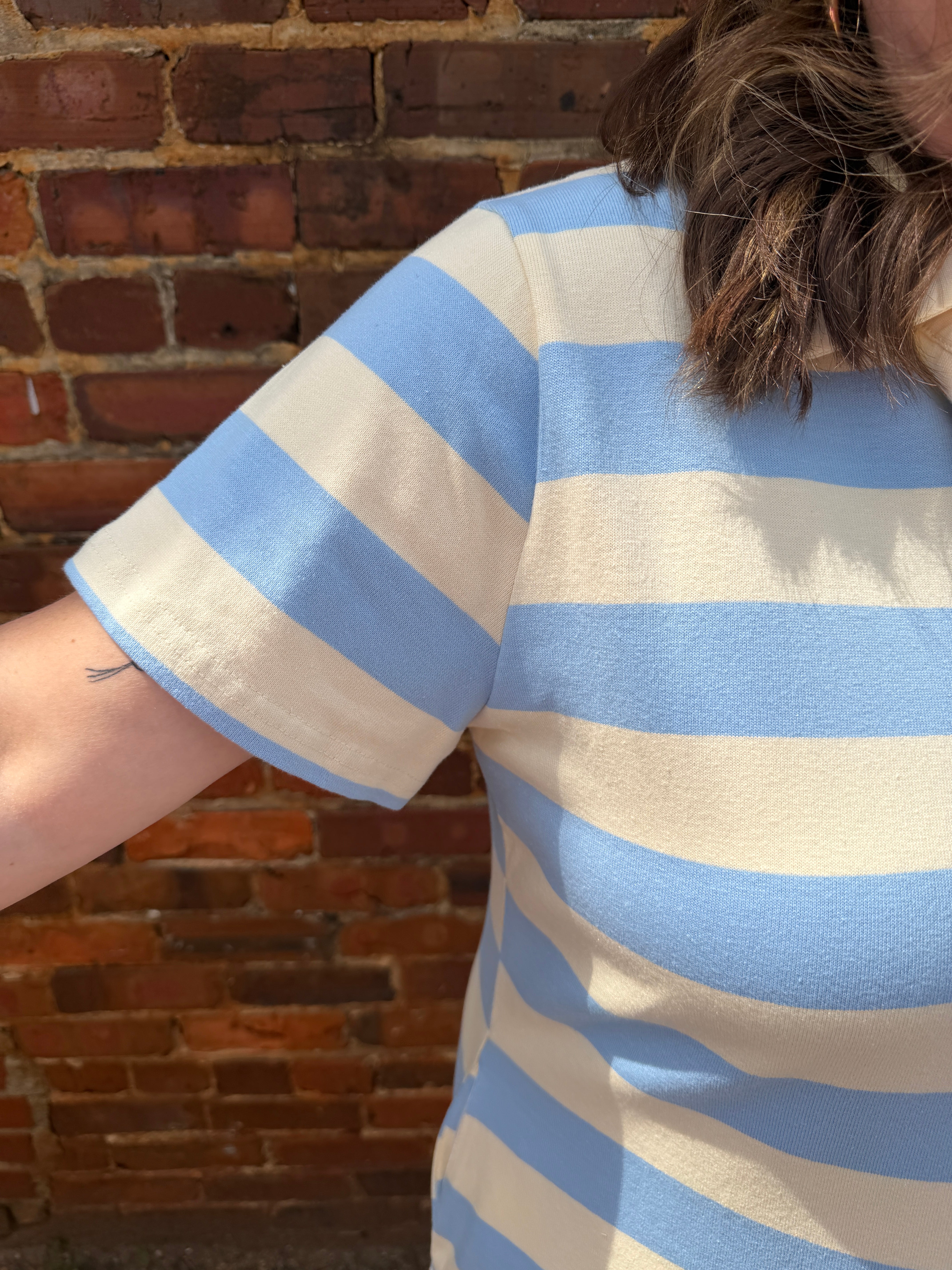 Striped Midi Dress
