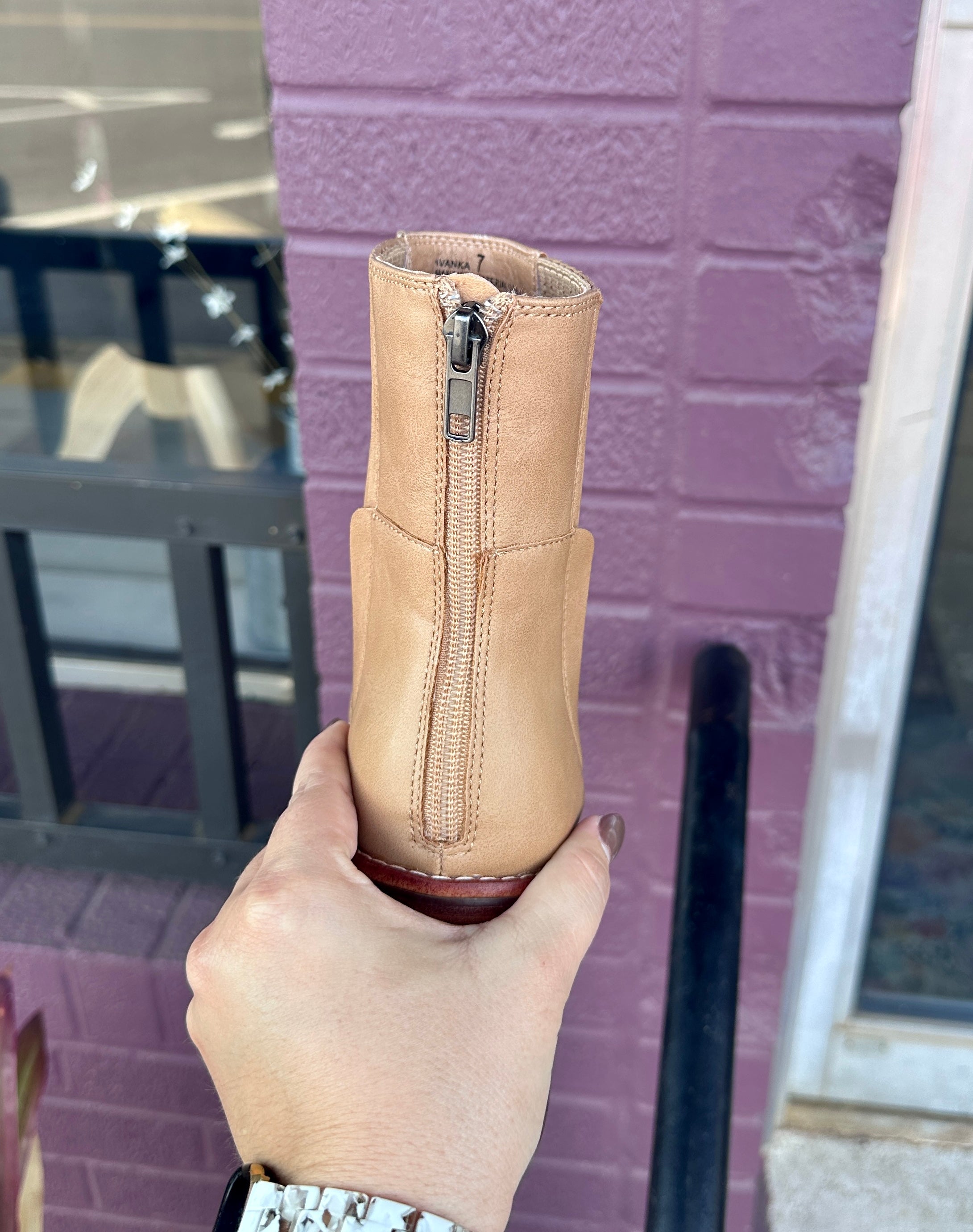 Nude Ankle Boot