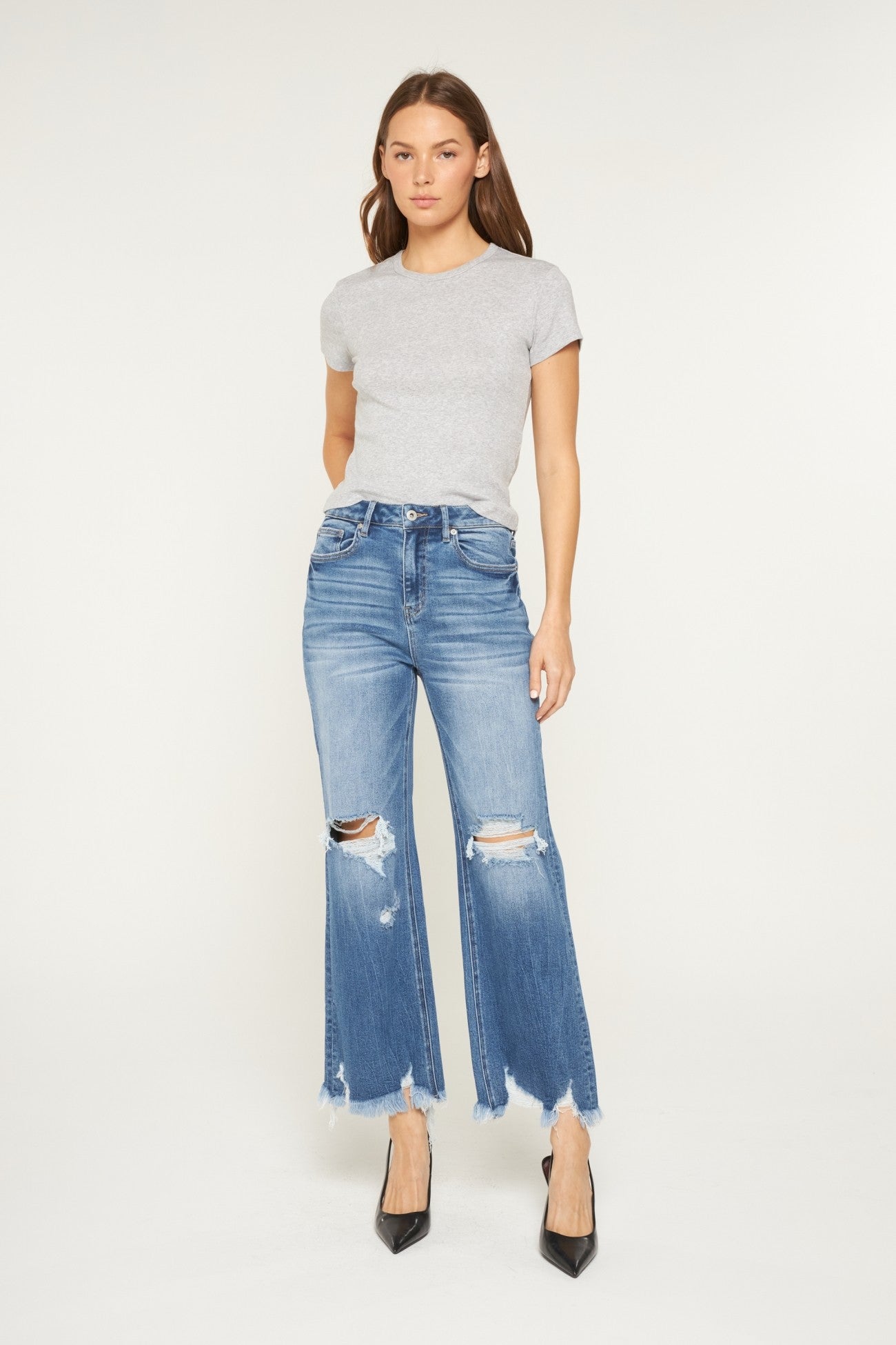 Mica Distressed Jeans