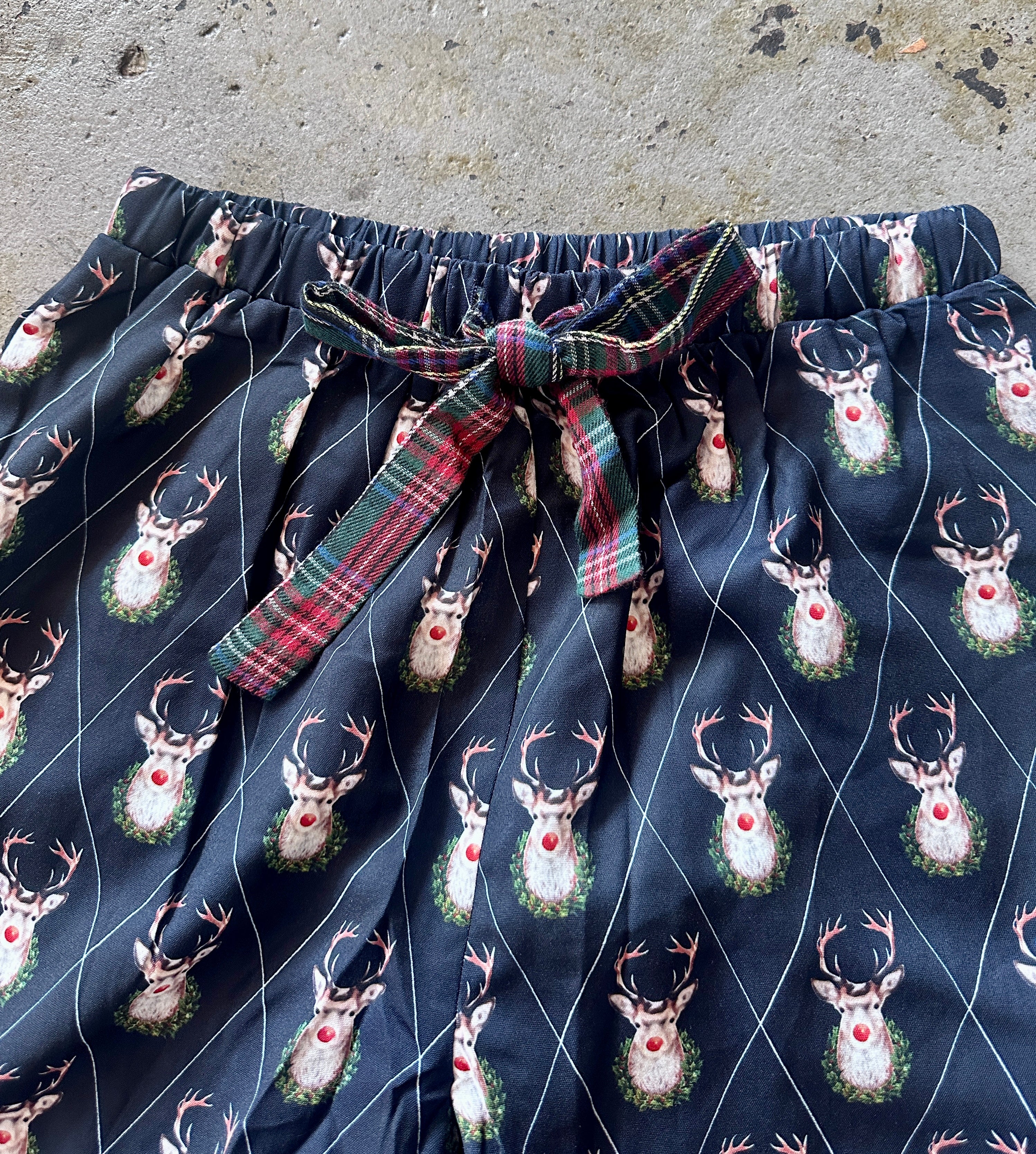 Reindeer Pajama Pants