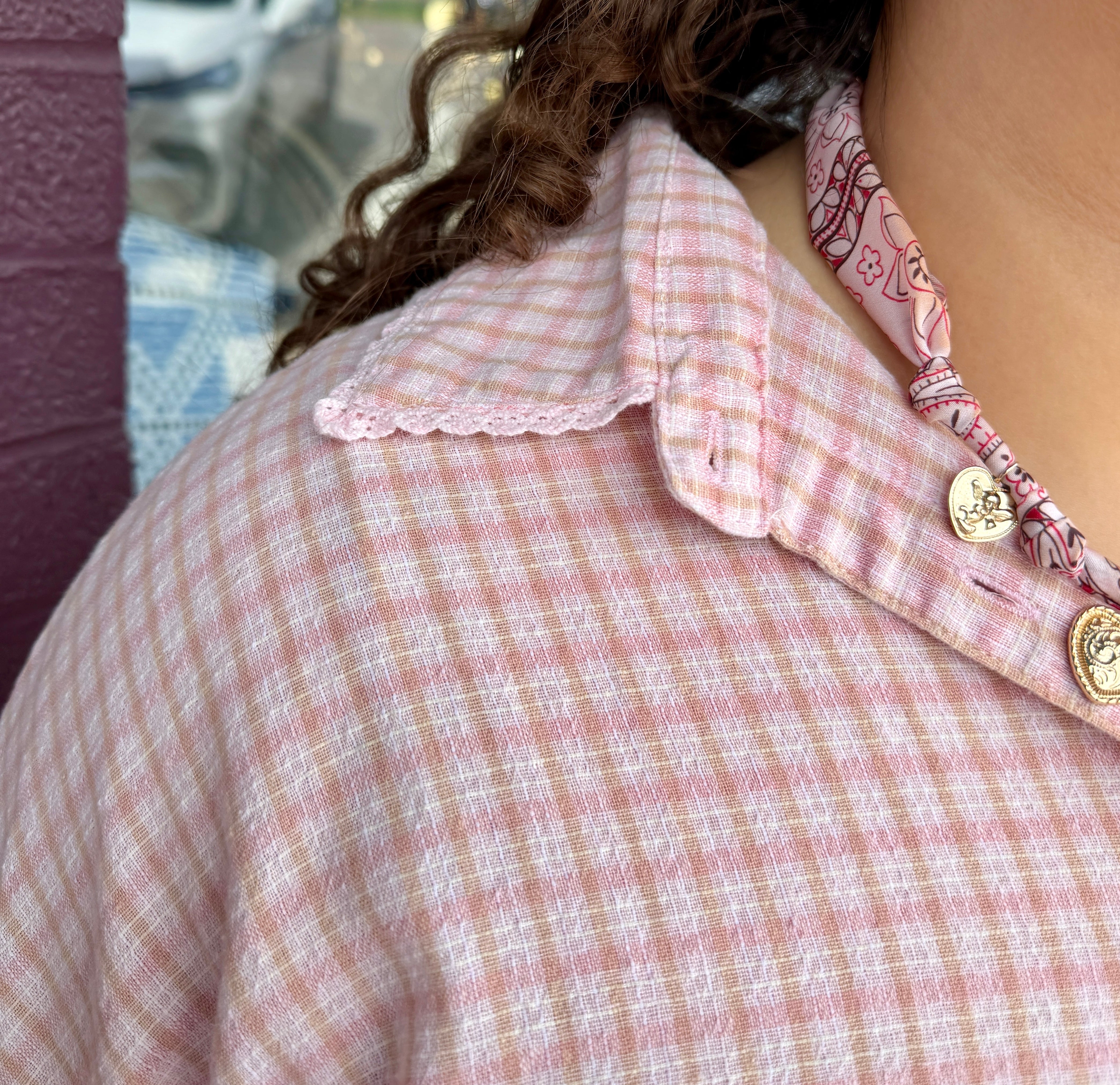 Linen Oversized Blouse