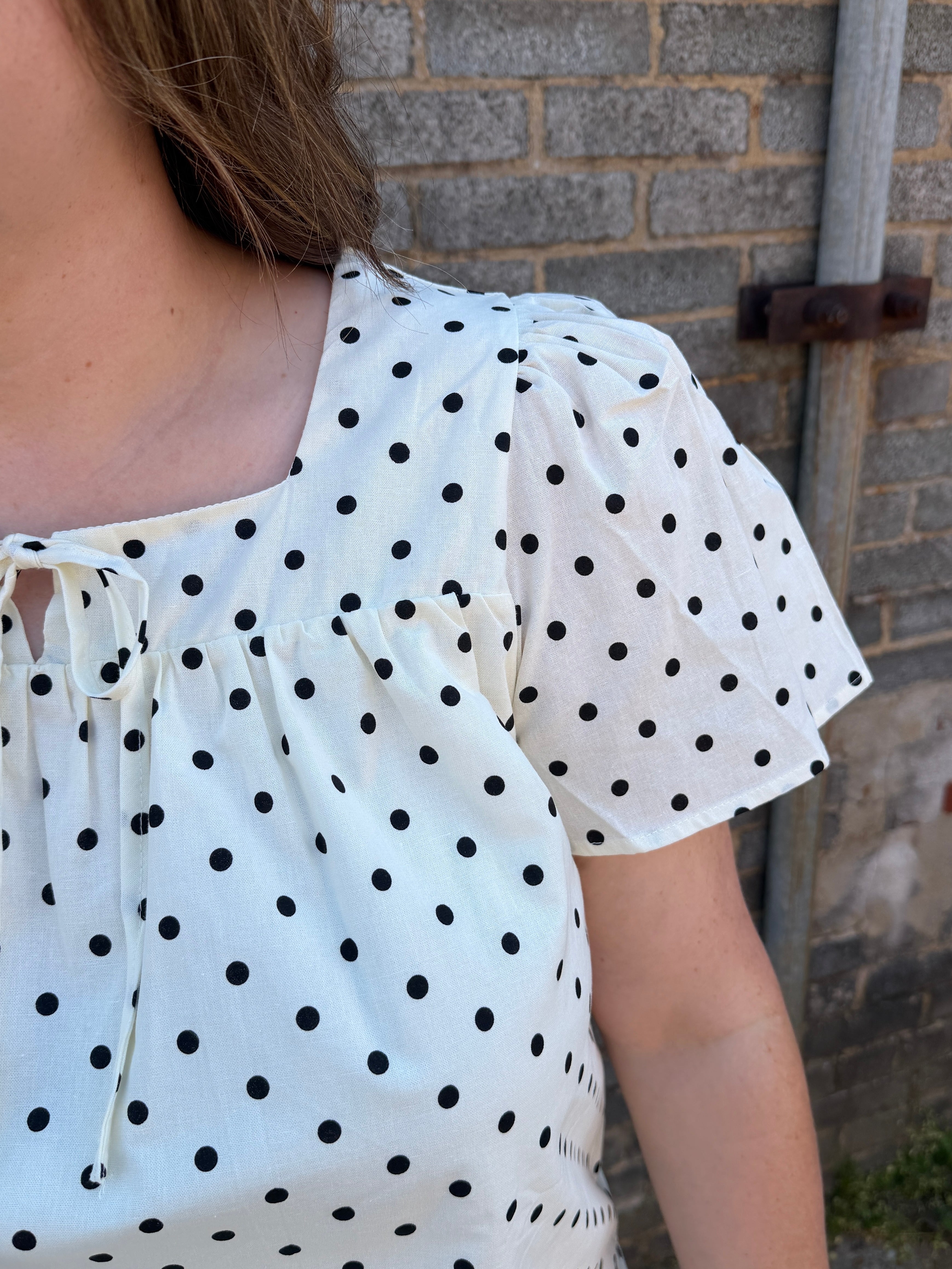 Polka Dot Blouse