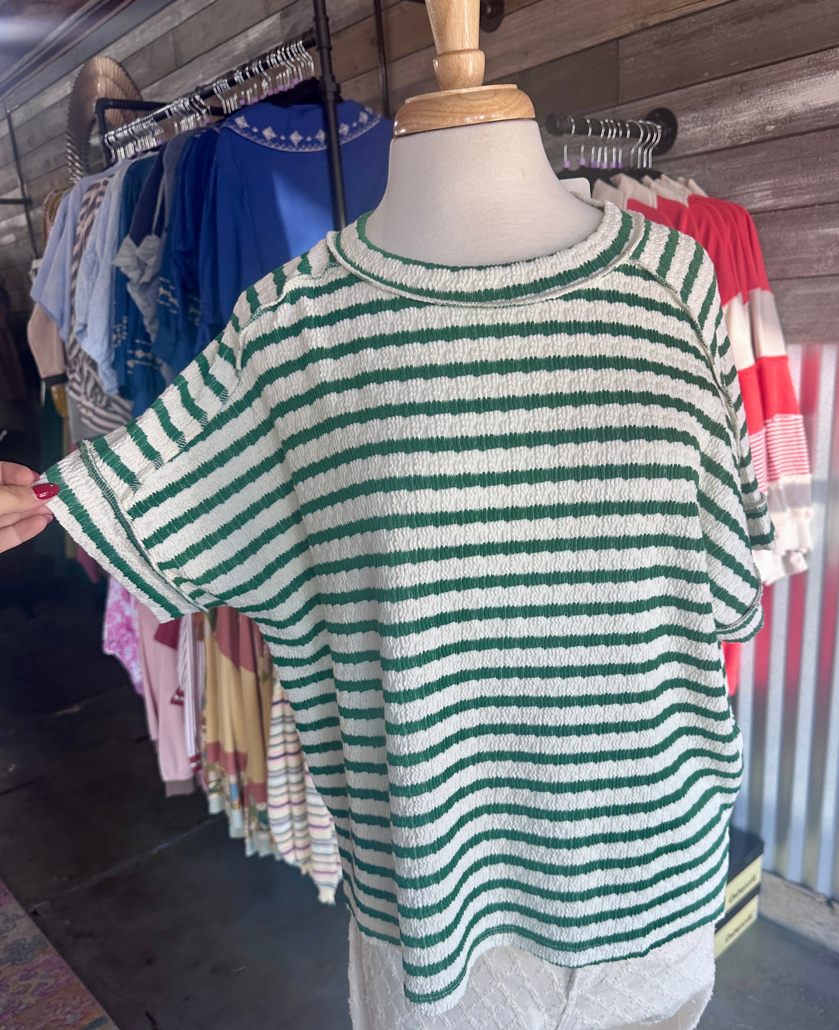 Striped Short Sleeve Tee