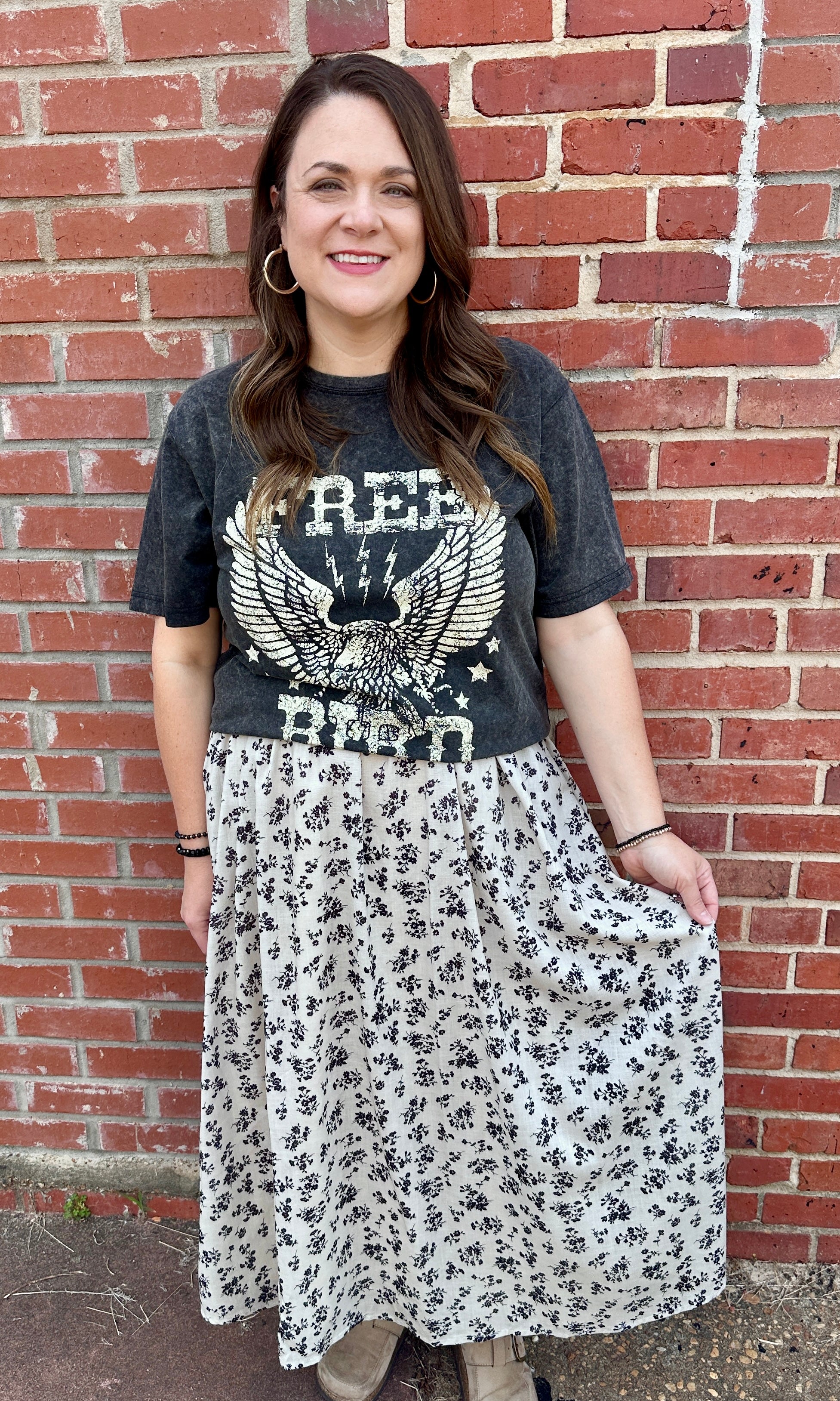 Floral Skirt