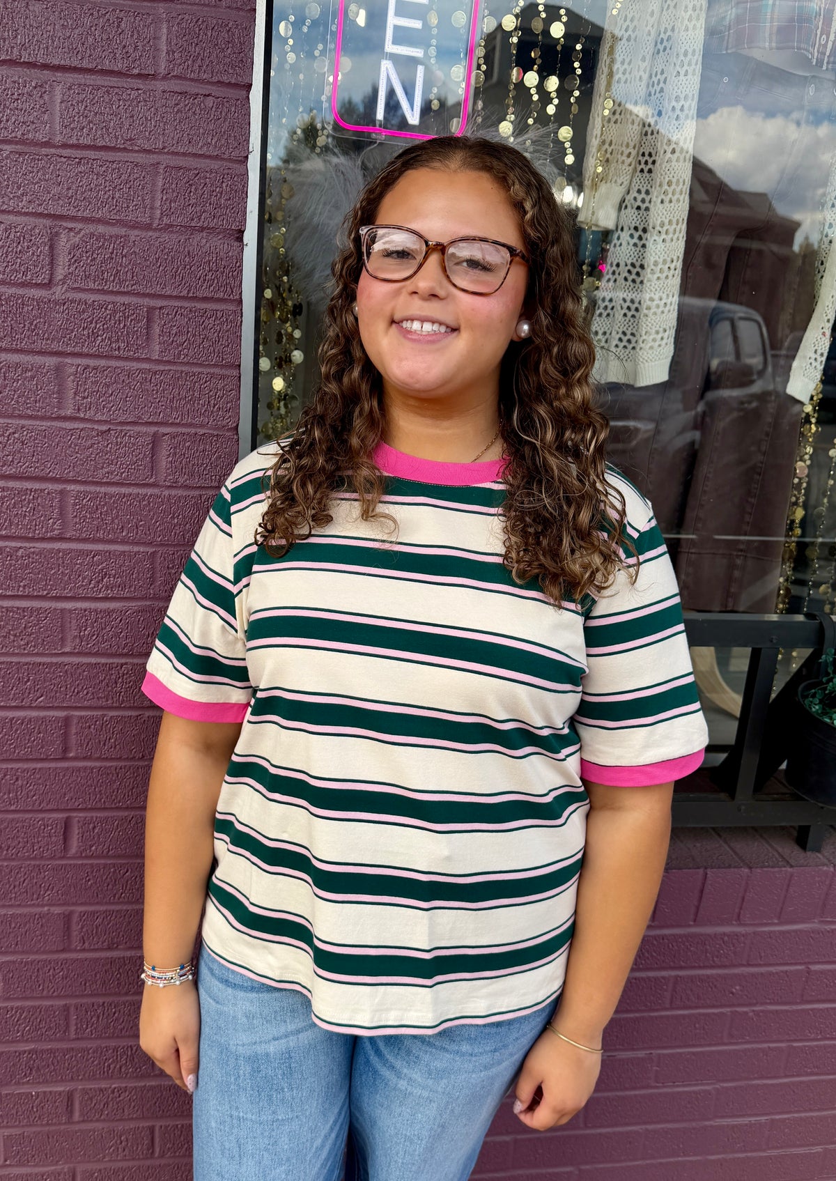 Striped Basic Tee