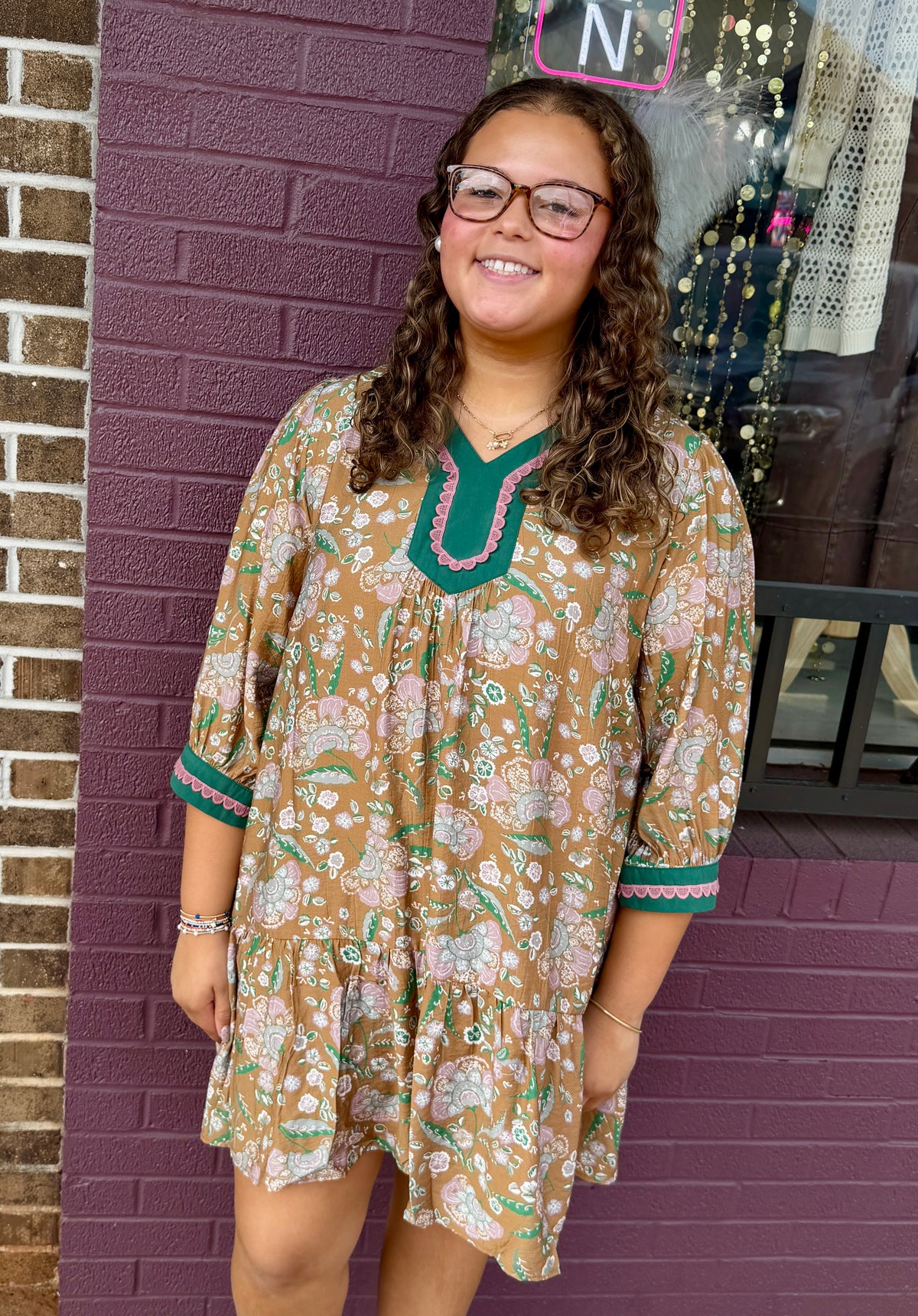 Floral Boho Dress