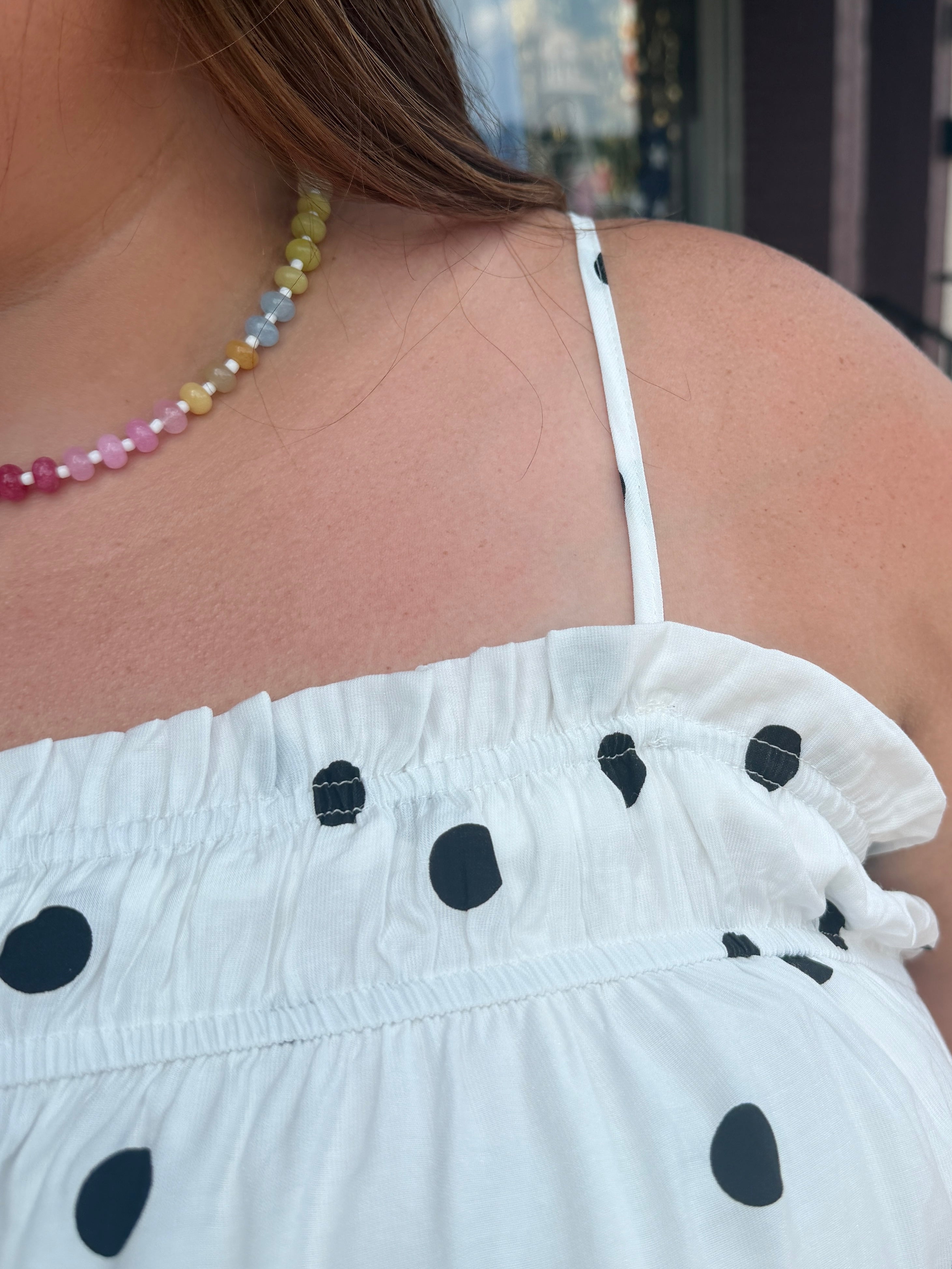 Polka Dot Midi Dress