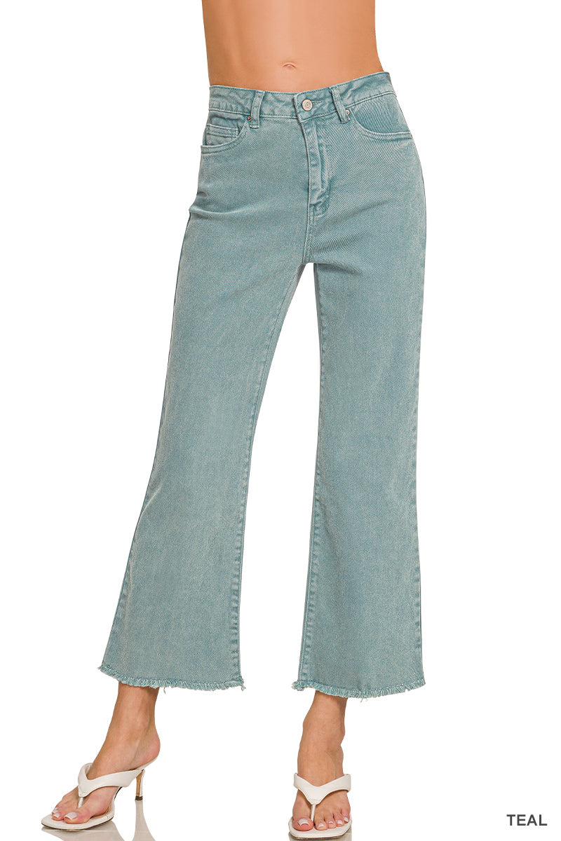 Zenana Acid Washed Jeans