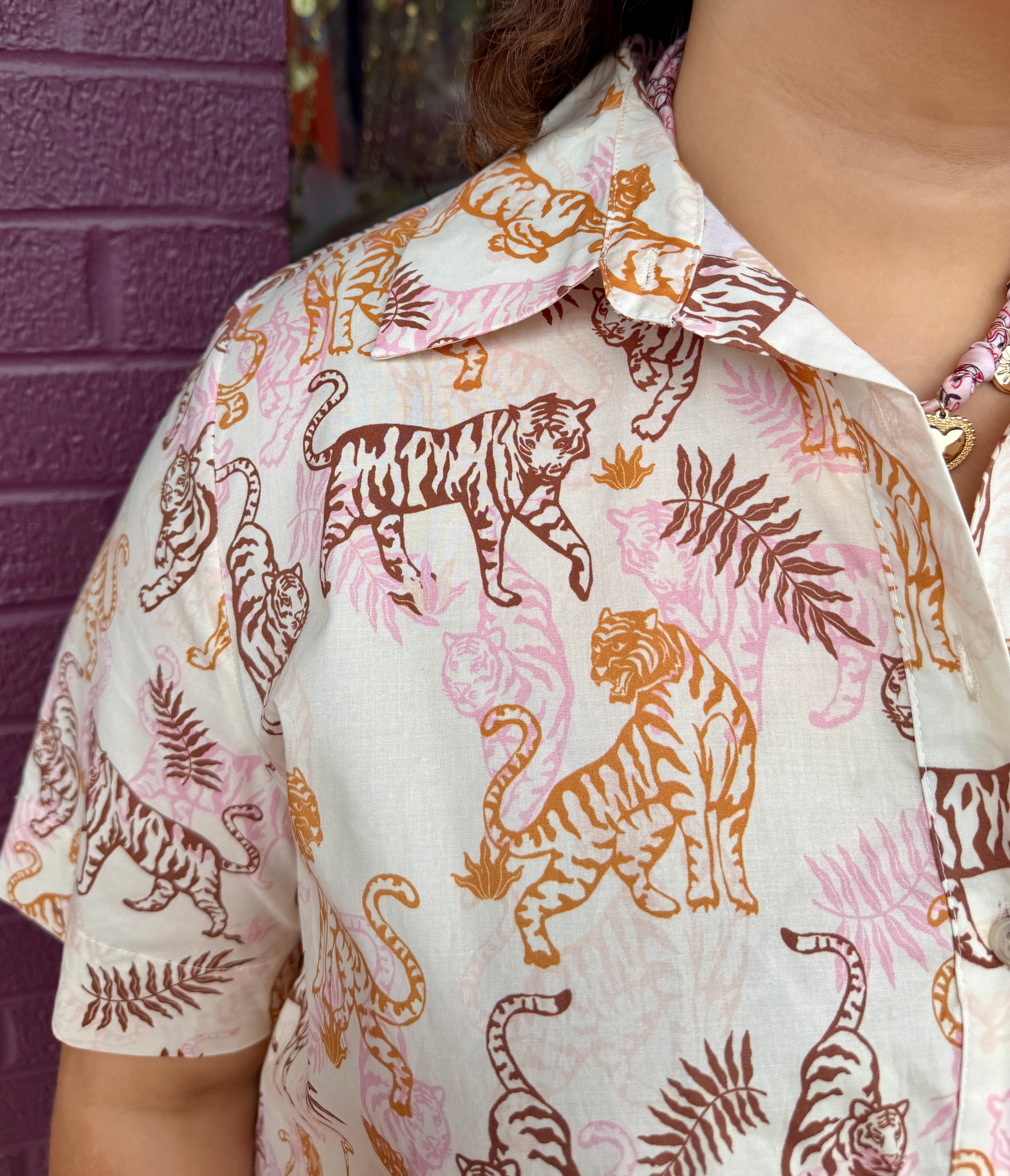 Tiger Print Dress