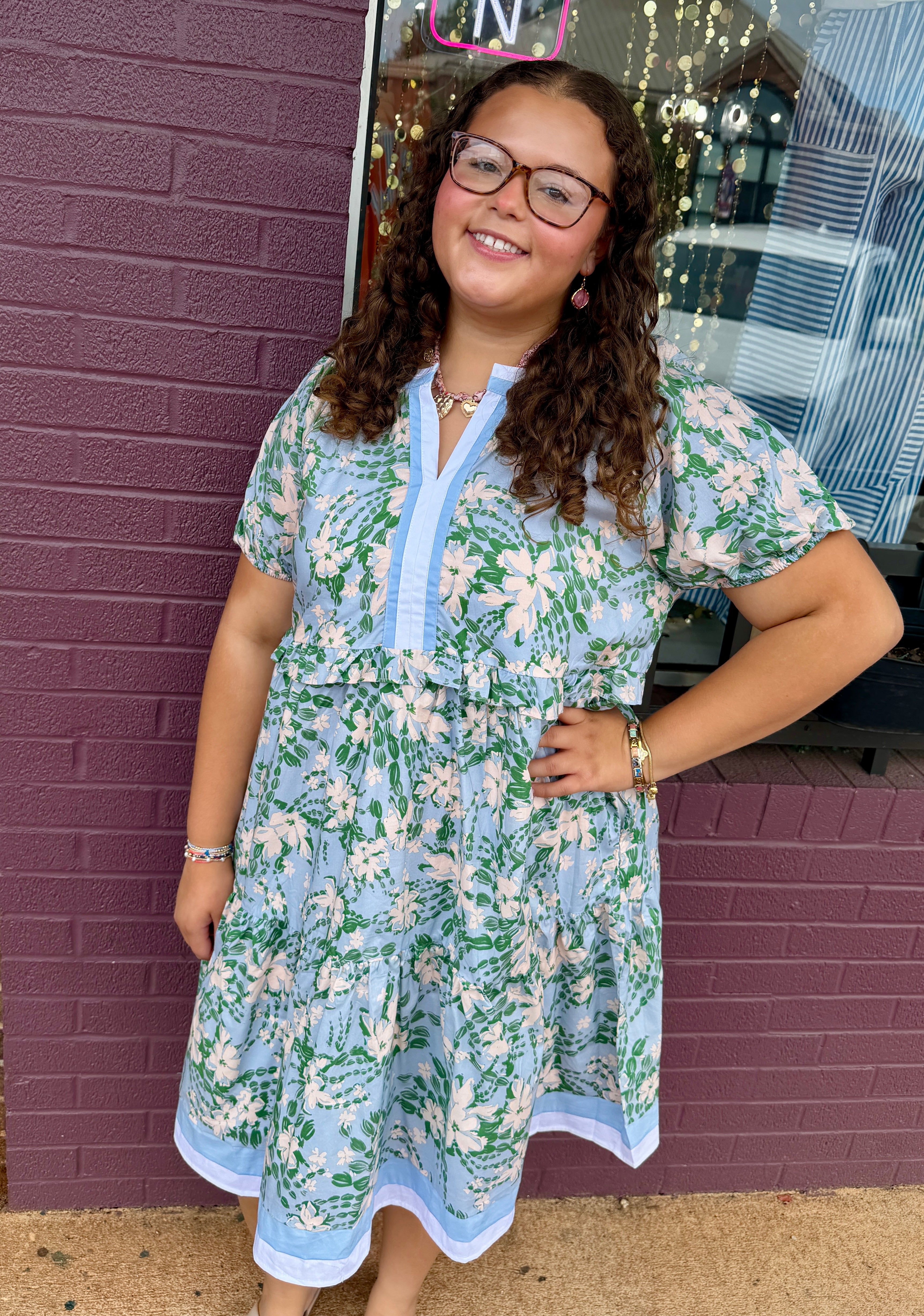 Floral Babydoll Dress