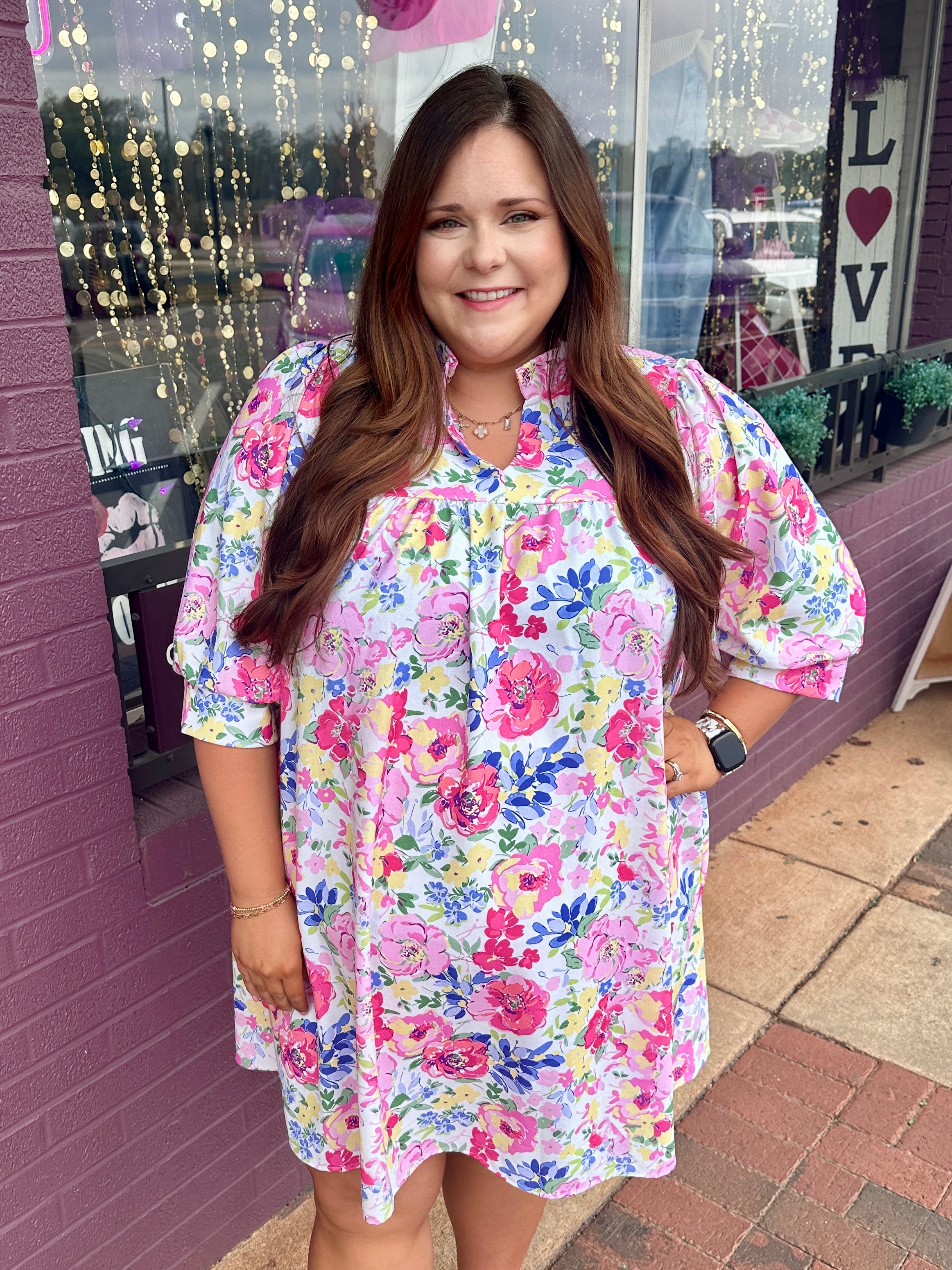 Pastel Floral Dress