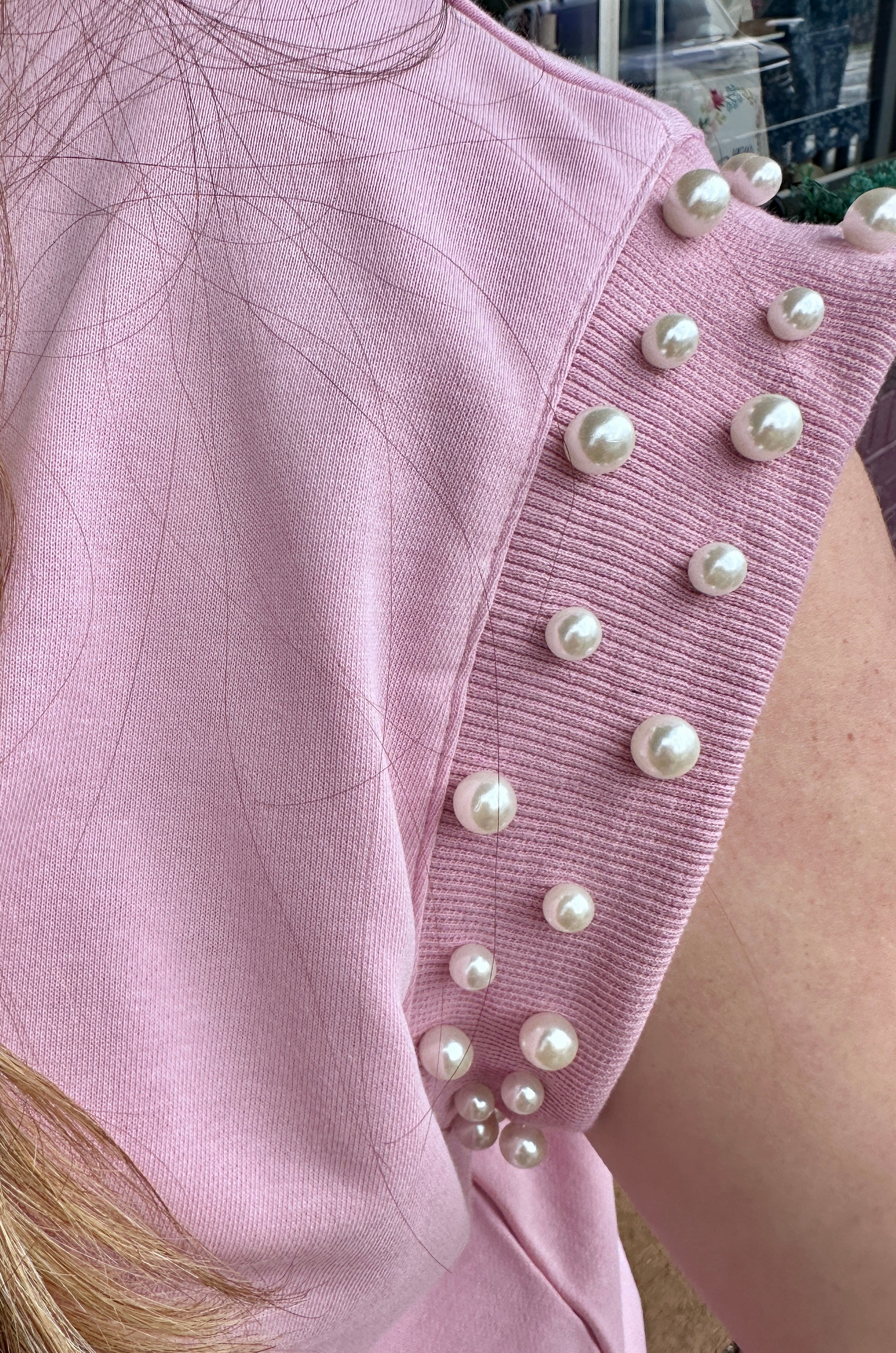 Pearl Knit Blouse