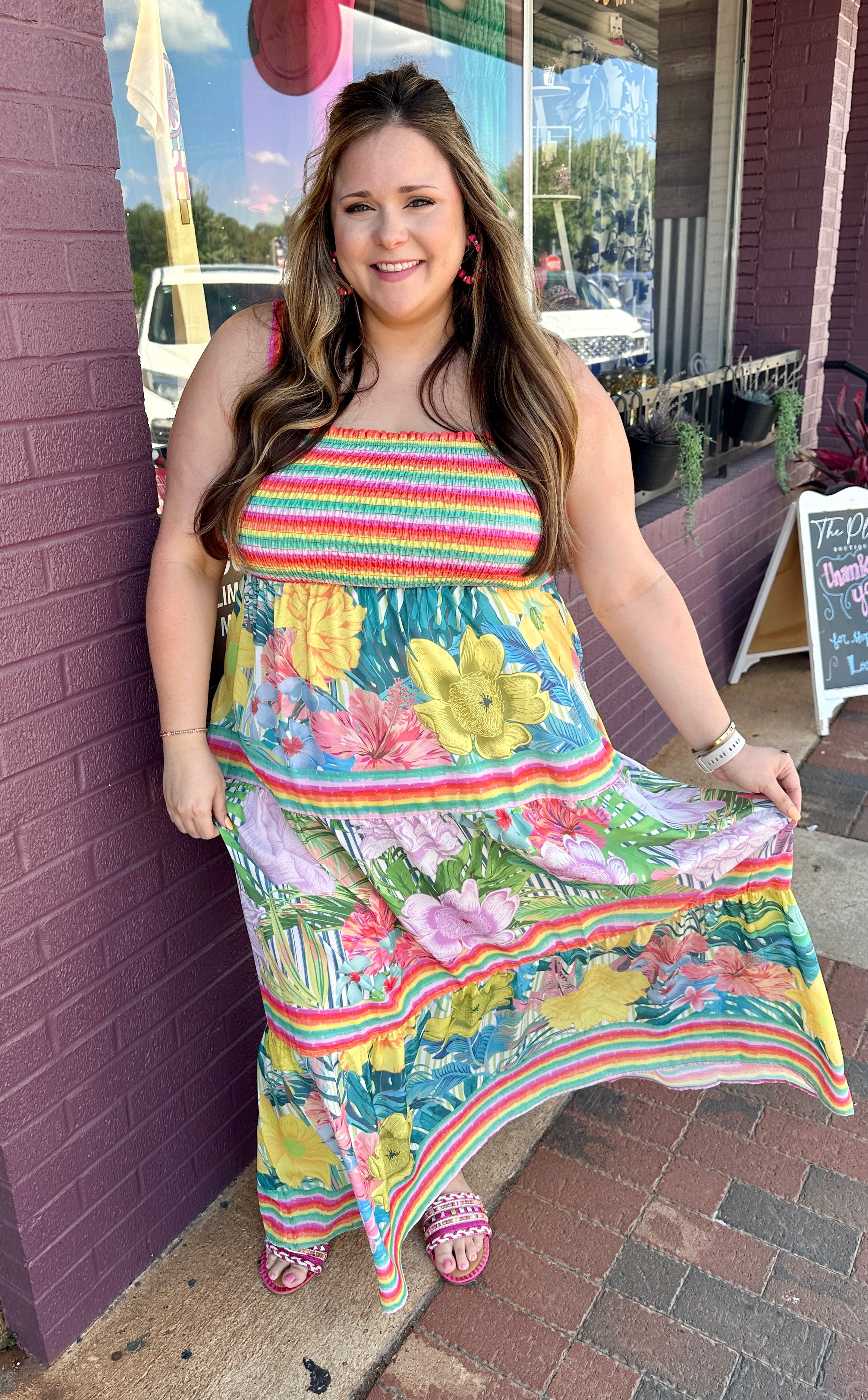 Summer Print Maxi