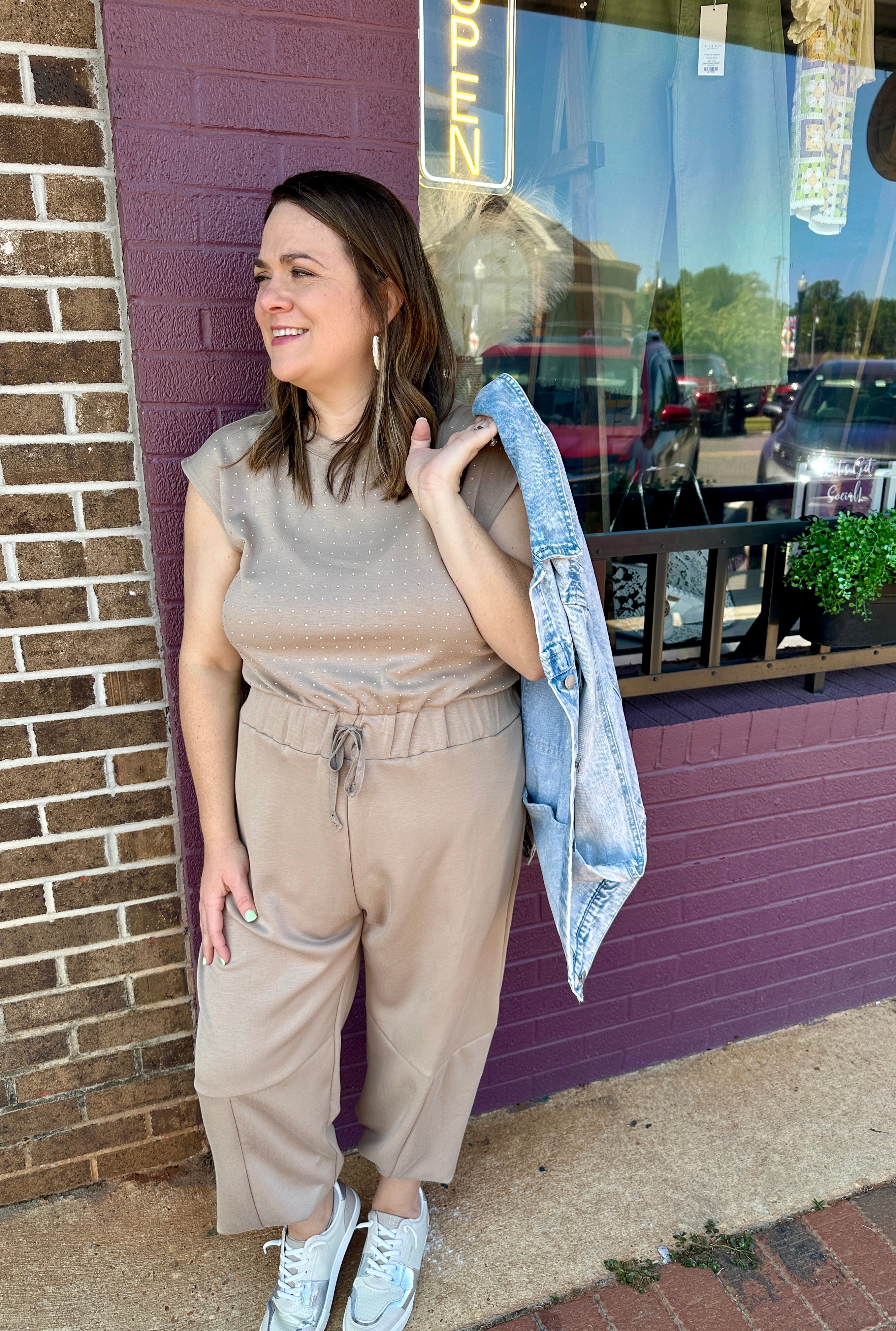 Rhinestone Jumpsuit