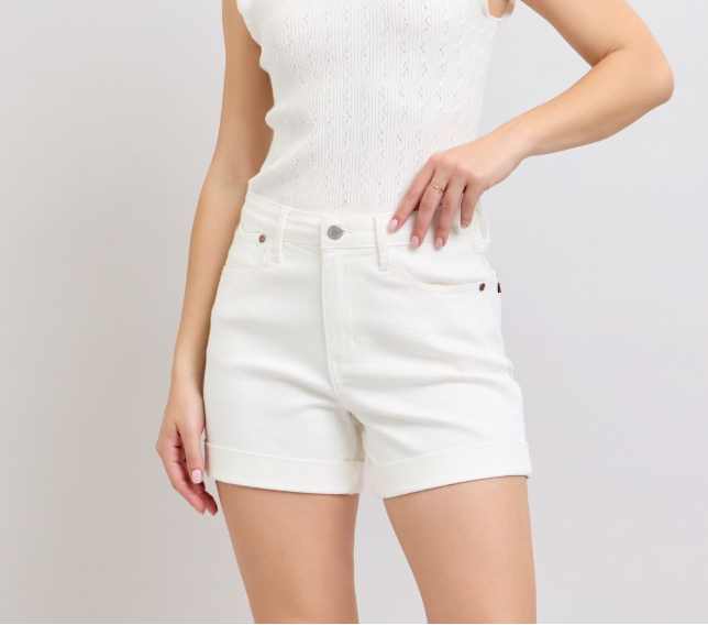 Judy Blue Cuffed Shorts