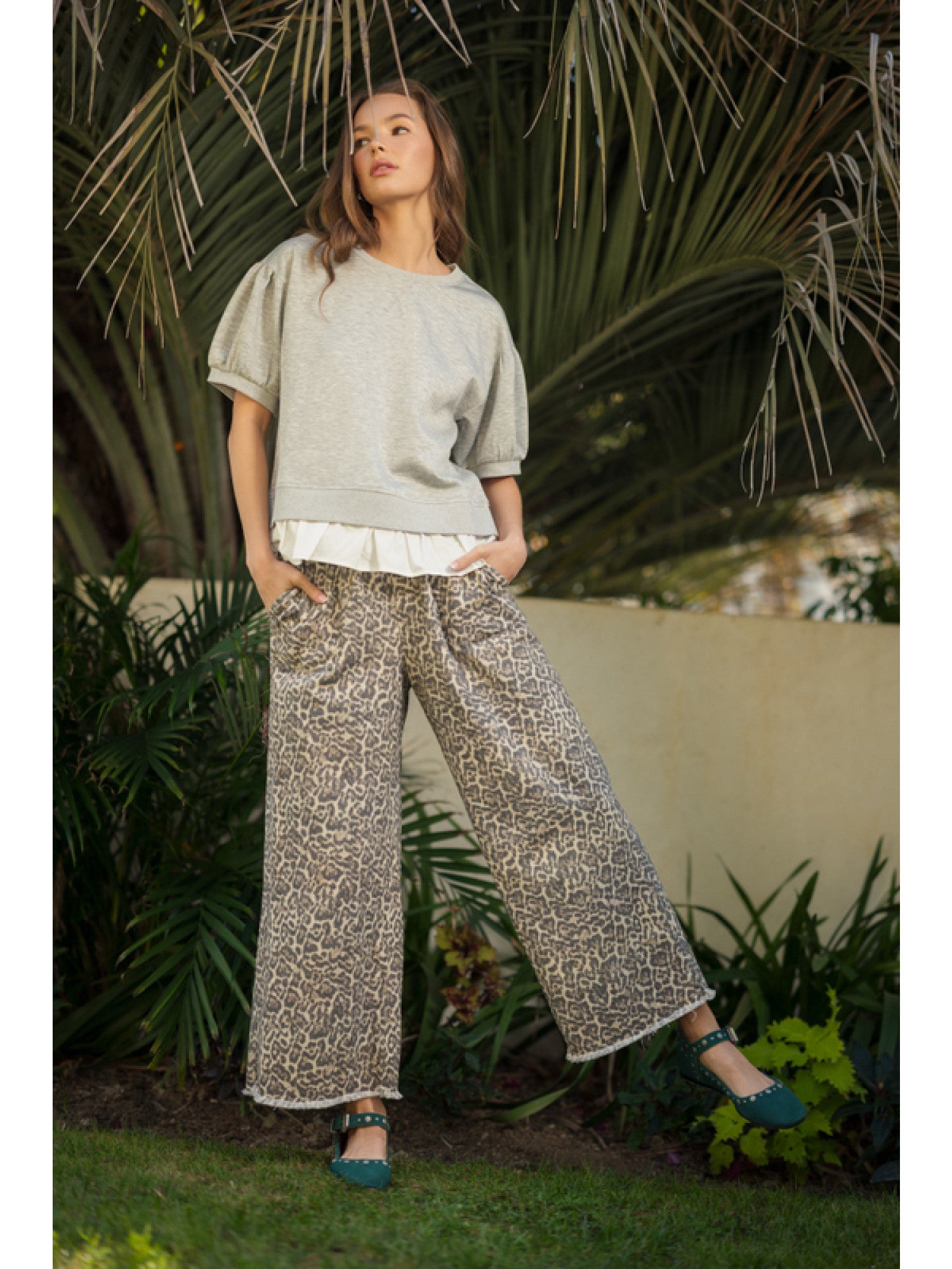 Leopard Print Pants