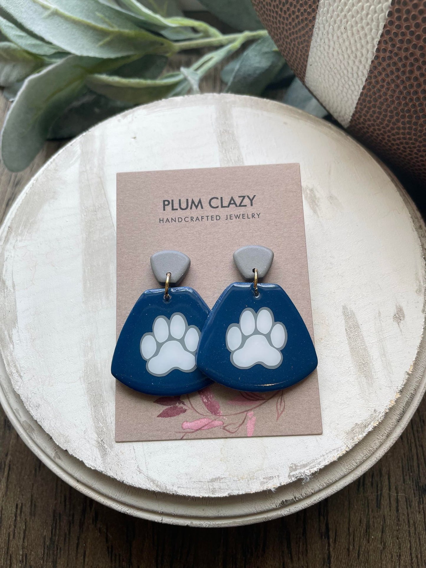 Wildcat Paw Earrings